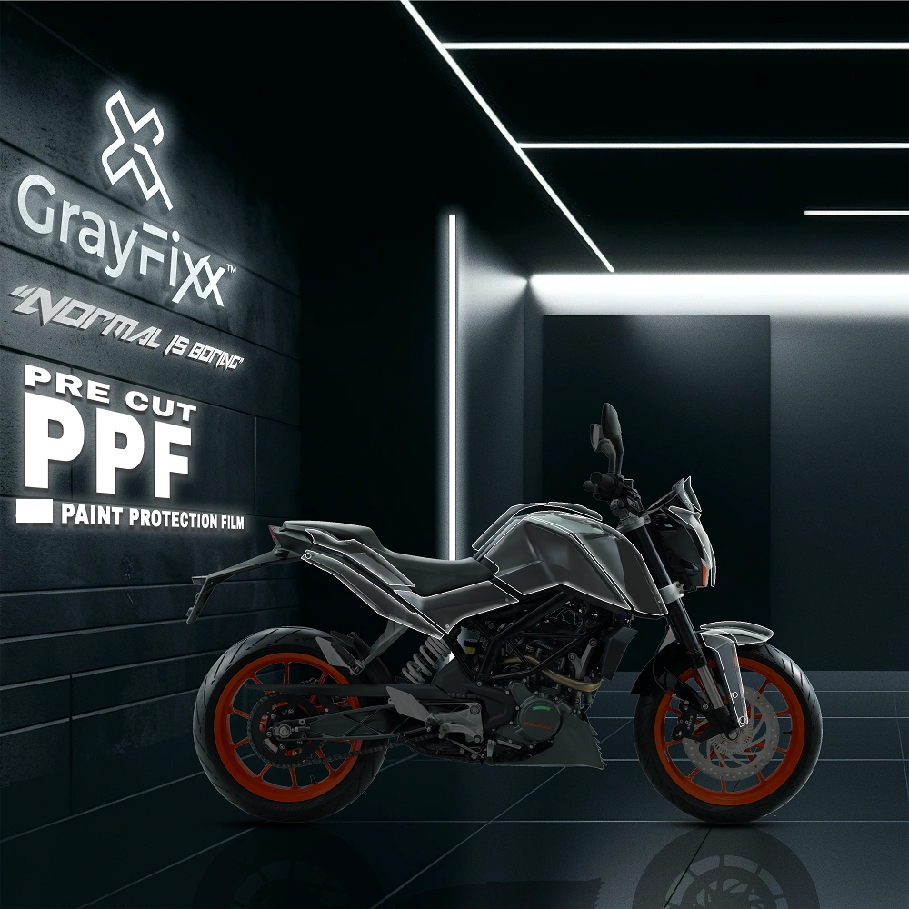 Pre Cut PPF For Duke 125/200/390 | 7.5 Mil Clear Gloss TPU Paint Protection Film | Duke 200 PPF